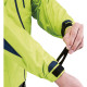 Makita LXT/CXT Battery Jacket, 10.8-18V, with ventilation, polyester, M-size, green, 0.43kg (DFJ212ZM)