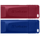USB флеш накопитель Verbatim 2x32GB Store'n'Go Slider Red/Blue USB 2.0 (49327)