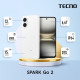TECNO Smartphone Spark Go 2 (KM4) 6.67" 3/64GB, 2SIM, 5000mAh, Veil White (4894947088827)
