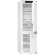 Gorenje Холодильник Gorenje вбудований з нижн. мороз., 177x69x55см, 2 двері,252(76)л, А+, NF+, Зона св-ті, Диспл, Wi-Fi, Біли (NRKI517E62WF)