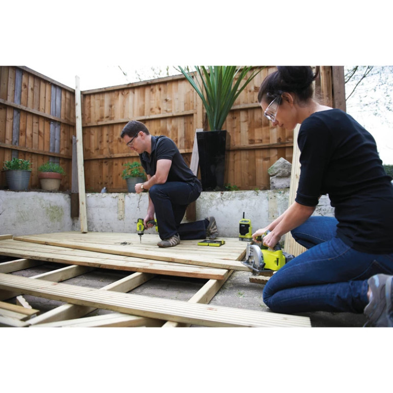Ryobi Cordless Circular Saw RWSL1801M ONE+, 18V, 150mm, 0-4700rpm, Solo (5133001164)