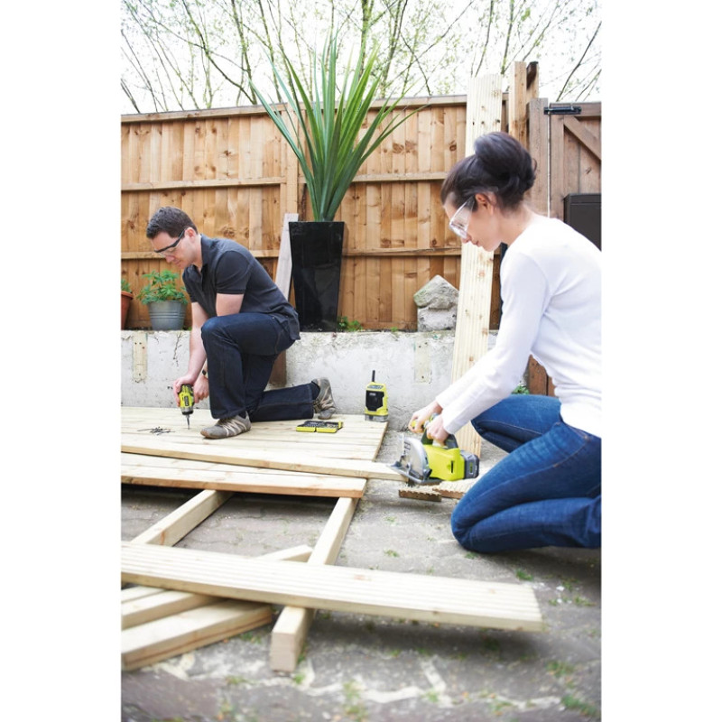 Ryobi Cordless Circular Saw RWSL1801M ONE+, 18V, 150mm, 0-4700rpm, Solo (5133001164)