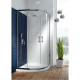 Deante Shower set Alpinia with mixer, shower head, hand shower, handle - concealed, chrome (NAC_09LP)