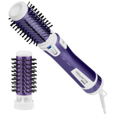 Rowenta Фен-щітка Brush Activ Volume&Shine, 1000Вт, 2 режими, іоніз-я, хол. обдув, оберт. насадок, кераміка, фіолетовий (CF9530F0)