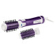 Rowenta Фен-щітка Brush Activ Volume&Shine, 1000Вт, 2 режими, іоніз-я, хол. обдув, оберт. насадок, кераміка, фіолетовий (CF9530F0)