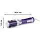 Rowenta Фен-щітка Brush Activ Volume&Shine, 1000Вт, 2 режими, іоніз-я, хол. обдув, оберт. насадок, кераміка, фіолетовий (CF9530F0)