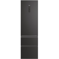 Haier Холодильник многодверный, 205x59.5х65.7, холод.отд.-289л, мороз.отд.-125л, 3дв., А++, NF, инв., дисплей, нулевая зона, черный (HTW5620DNPT)