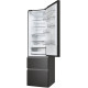 Haier Холодильник многодверный, 205x59.5х65.7, холод.отд.-289л, мороз.отд.-125л, 3дв., А++, NF, инв., дисплей, нулевая зона, черный (HTW5620DNPT)