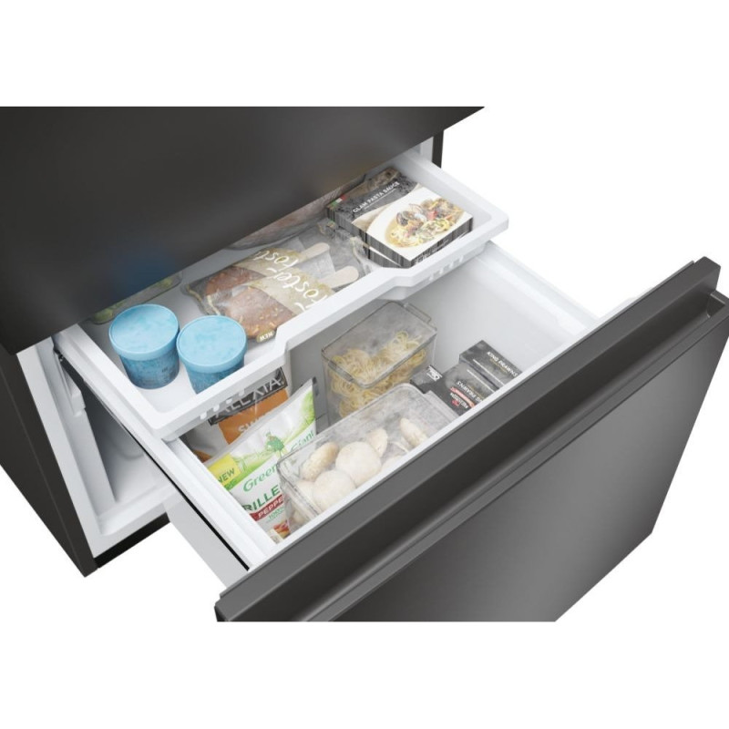 Haier Холодильник многодверный, 205x59.5х65.7, холод.отд.-289л, мороз.отд.-125л, 3дв., А++, NF, инв., дисплей, нулевая зона, черный (HTW5620DNPT)