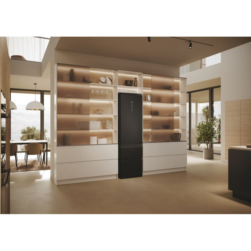 Haier Холодильник многодверный, 205x59.5х65.7, холод.отд.-289л, мороз.отд.-125л, 3дв., А++, NF, инв., дисплей, нулевая зона, черный (HTW5620DNPT)