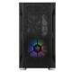 SilverStone Computer case FARA FAH1MB-G, without PSU, 1xUSB3.0, 2xUSB2.0, 1x120mm Black fan, TG Side Panel, mATX, Black (SST-FAH1MB-G)