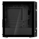 SilverStone Computer case FARA FAH1MB-G, without PSU, 1xUSB3.0, 2xUSB2.0, 1x120mm Black fan, TG Side Panel, mATX, Black (SST-FAH1MB-G)