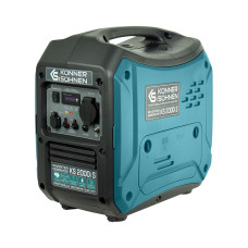 Könner & Söhnen Inverter generator KS 2000i S, 230V, 2.0kW, manual start, 19kg (KS2000IS)