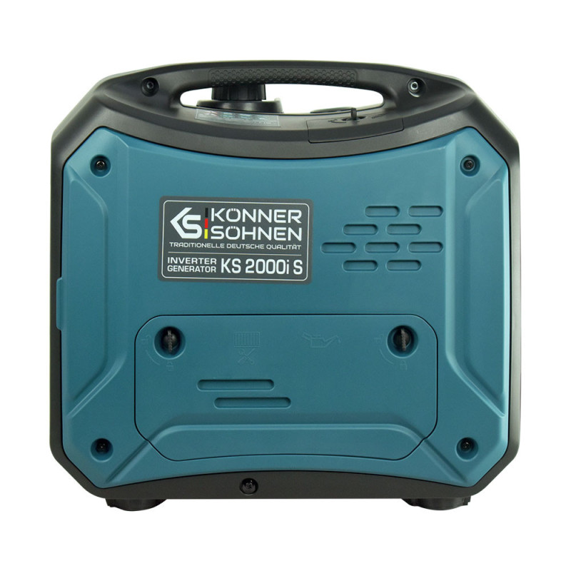Könner & Söhnen Inverter generator KS 2000i S, 230V, 2.0kW, manual start, 19kg (KS2000IS)