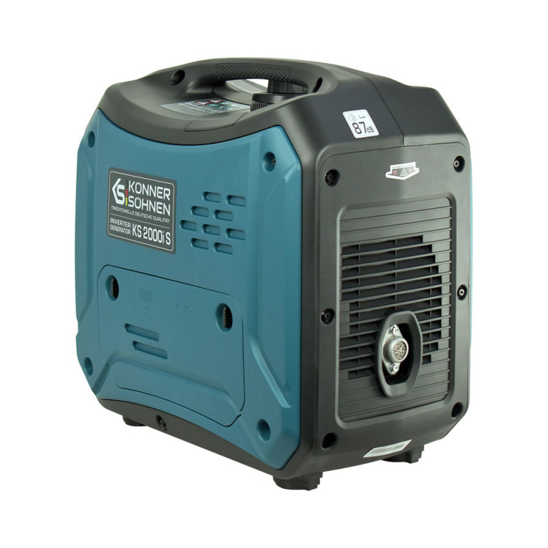 Könner & Söhnen Inverter generator KS 2000i S, 230V, 2.0kW, manual start, 19kg (KS2000IS)