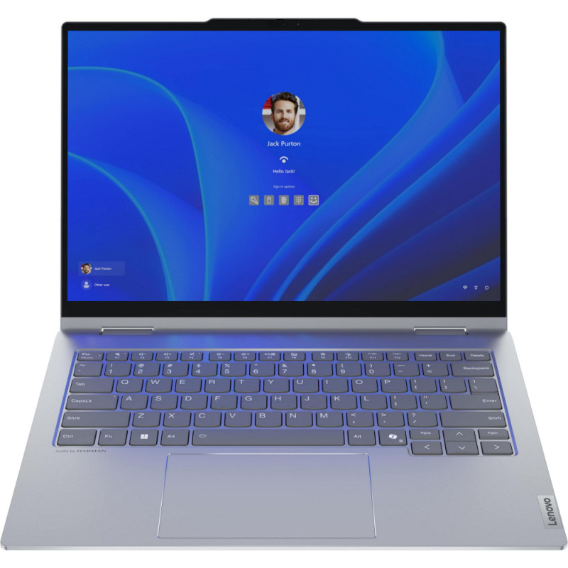 Lenovo Notebook ThinkBook 14 2-in-1-G4 14  WUXGA IPS Touch, Intel U7-155H, 32GB, F1TB, UMA, Win11P, silver (21MX000VRA)