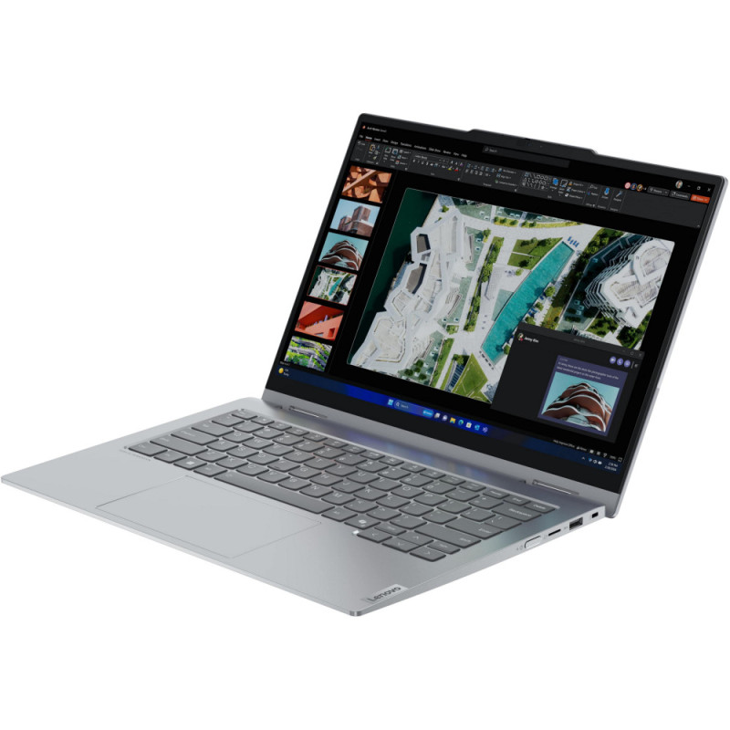 Lenovo Notebook ThinkBook 14 2-in-1-G4 14  WUXGA IPS Touch, Intel U7-155H, 32GB, F1TB, UMA, Win11P, silver (21MX000VRA)