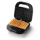 Philips Series 3000 waffle maker 750W, teflon, device body-plastic, black (HD2332/90)