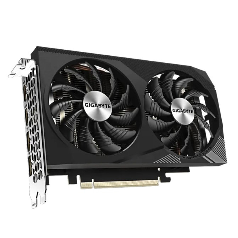 Gigabyte Видеокарта GeForce RTX 3050 8GB GDDR6 WINDFORCE OC (GV-N3050WF2OCV2-8GD)