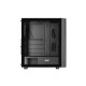 2E Gaming PC case Infinity G205A without PSU, 2xUSB3.0, 1xUSBType-C, 1x120mm ARGB, 2x120mm, VGA 345mm, LCS ready, TG Side Panel, ATX, black (2E-G205A)
