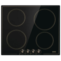 Gorenje Варильна поверхня  Classico, індукційна, 60см, PowerBoost, чорно-бежевий (IK640CLI)
