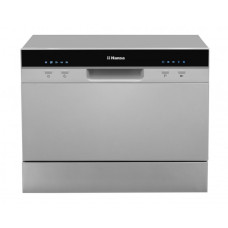 Hansa Hansa dishwasher tabletop, 6sets, A+, 55cm, display, silver (ZWM556SH)