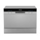 Hansa Hansa dishwasher tabletop, 6sets, A+, 55cm, display, silver (ZWM556SH)