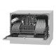 Hansa Hansa dishwasher tabletop, 6sets, A+, 55cm, display, silver (ZWM556SH)