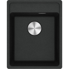 Franke Kitchen sink Maris, fragranite, rectang, no drainboard, 410х510х200mm, bowl - 1, built-in, MRG 610-37 TL, onyx (114.0668.861)