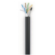 Кабель сетевой OK-Net FTP 305м cat.5e наружный, трос 7*0,5 (F/UTP-cat.5E) (КППЭт-ВП (100) 4*2*0,51)