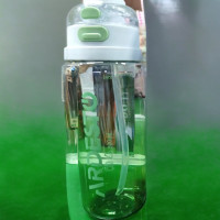 ARDESTO Пляшка для води ARDESTO Gym 800мл, пластик, зелений (AR2280GE)