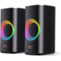 Акустическая система Havit HV-SK212SE USB RGB Black (6939119080501)