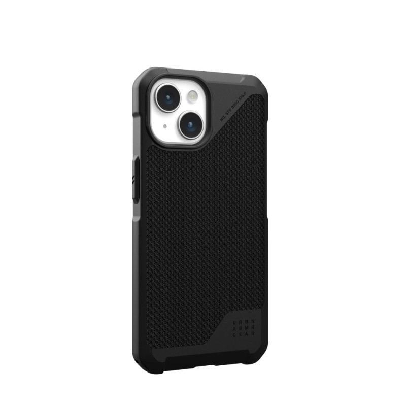 UAG Чехол для Apple iPhone 15 Metropolis LT Magsafe, Kevlar Black (114315113940)