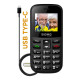 Мобильный телефон Sigma Comfort 50 EASY TYPE-C Black (4827798585214)