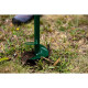 Verto Hand drill for soil, d11cm, 120cm, 1.7kg (15G071)