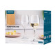 ARDESTO Wine glasses set Gloria 6 pcs, 300 ml, glass (AR2630GW)
