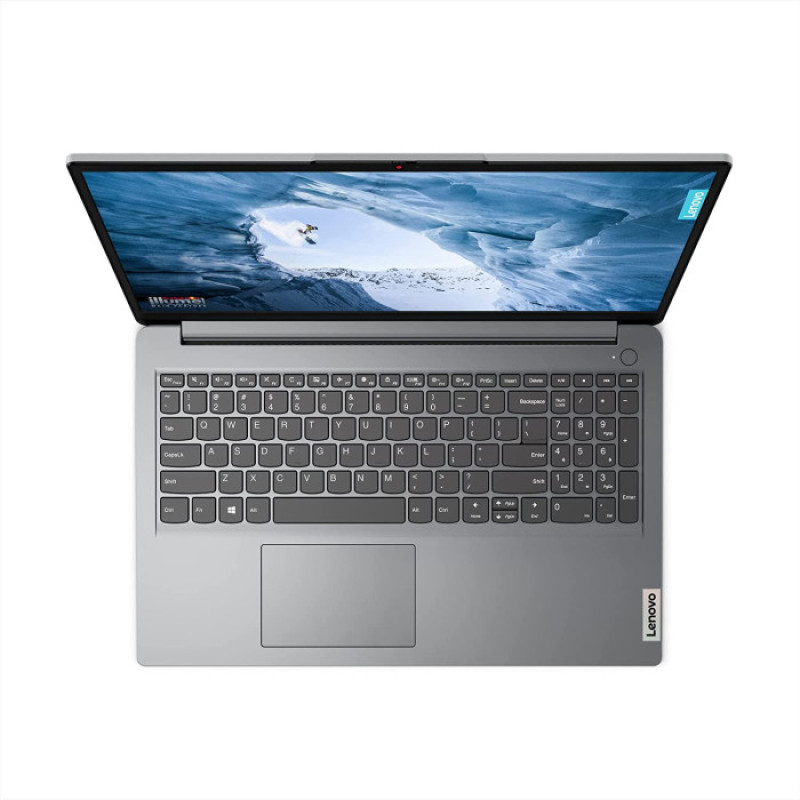 Ноутбук Lenovo IdeaPad 1 15IJL7 (82LX00BNRA); 15.6" FullHD (1920x1080) IPS LED матовый , Intel Celeron N4500 (1.1 - 2.8 ГГц) , RAM 8 ГБ , SSD 512 ГБ , Intel UHD Graphics 600 , без ОП , Wi-Fi , Bluetooth , веб-камера , Без ОС , 1.55 кг , серый