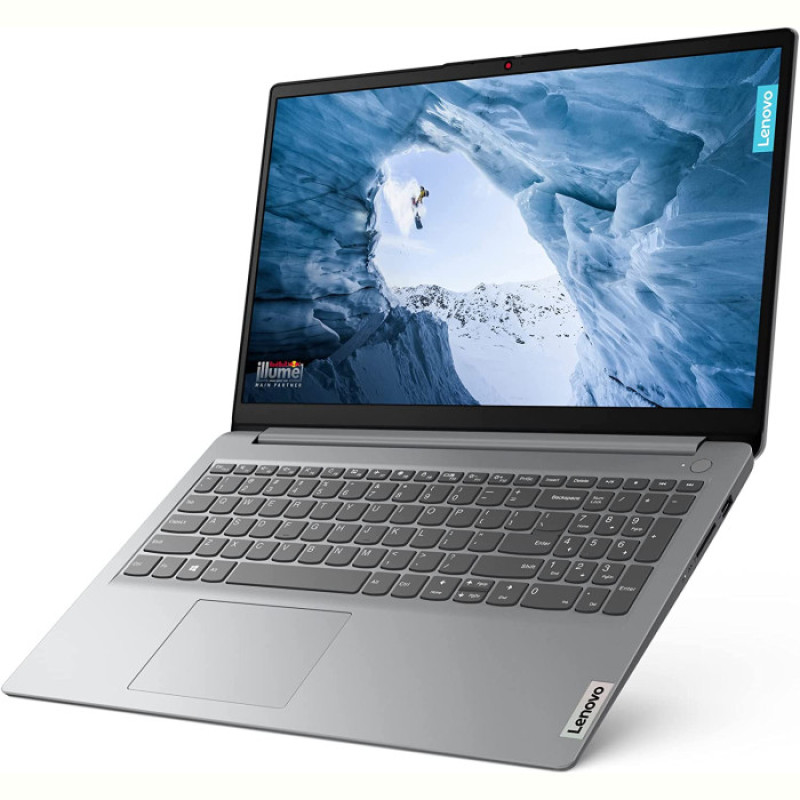 Ноутбук Lenovo IdeaPad 1 15IJL7 (82LX00BNRA); 15.6" FullHD (1920x1080) IPS LED матовый , Intel Celeron N4500 (1.1 - 2.8 ГГц) , RAM 8 ГБ , SSD 512 ГБ , Intel UHD Graphics 600 , без ОП , Wi-Fi , Bluetooth , веб-камера , Без ОС , 1.55 кг , серый