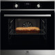 Electrolux Духовой шкаф электрический, 65л, A, дисплей, конвекция, телескопические направляющие, черный (EOF5F50BX)
