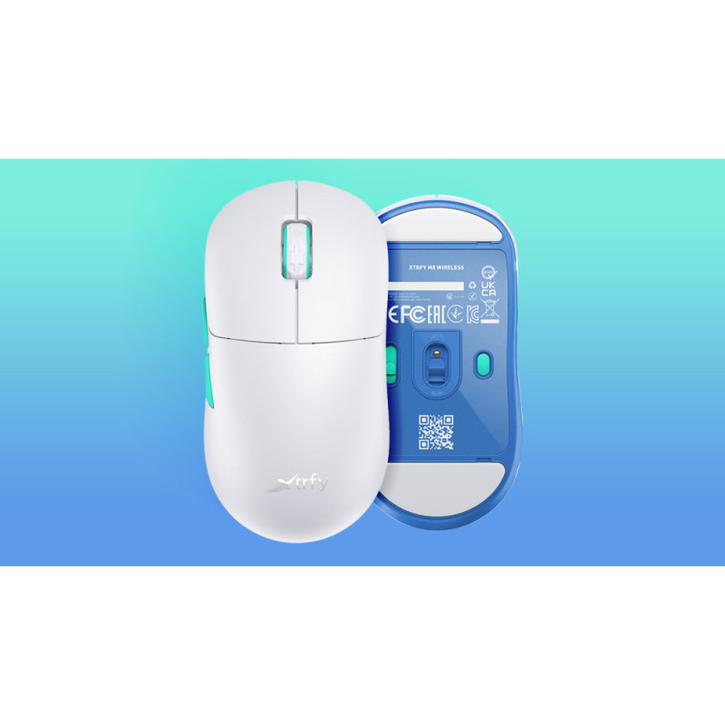 Cherry Xtrfy mouse M8 WIRELESS White (M8W-RGB-WHITE)
