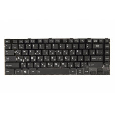 Клавиатура ноутбука PowerPlant TOSHIBA Satellite C800 черный, черный фрейм (KB311941)