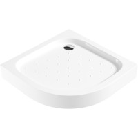Deante Shower tray Funkia acrylic, half round, 80cm, white (KTA_054B)
