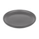 ARDESTO Тарілка десертна Lazio, 20.5см, кераміка, сірий темний (AR1620DG)
