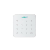 U-Prox Бездротова сенсорна клавіатура Keypad G1 White, 1 група, бездротовий, білий (4820261370133)