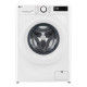 LG WM front load, 8kg, 1200, A, 48cm, display, steam, invertor, white (F2Y5PS3W)