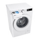 LG WM front load, 8kg, 1200, A, 48cm, display, steam, invertor, white (F2Y5PS3W)