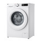 LG WM front load, 8kg, 1200, A, 48cm, display, steam, invertor, white (F2Y5PS3W)