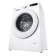 LG WM front load, 8kg, 1200, A, 48cm, display, steam, invertor, white (F2Y5PS3W)