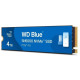 WD Накопичувач SSD WD M.2 4TB PCIe 4.0 Blue SN5000 (WDS400T4B0E)