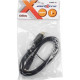 Кабель мультимедийный HDMI M to HDMI M 1.0m Maxxter (V-HDMI4-1M)